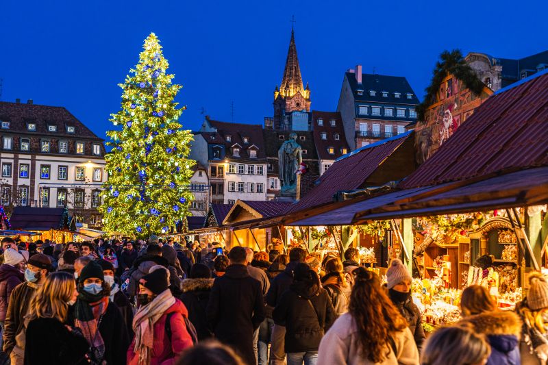 LE MARCHÉ DE STRASBOURG - DÉP. RÉGION LUX