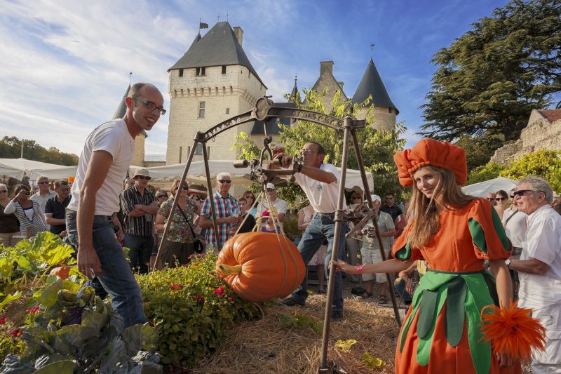 LA LOIRE & LA FÊTE DE LA CITROUILLE AU CHÂTEAU DE RIVAU