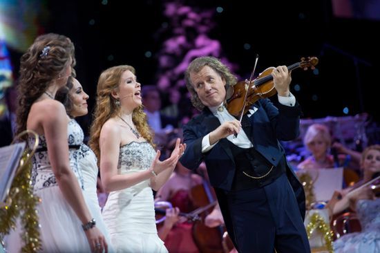 ANDRÉ RIEU À MAASTRICHT - DÉPART DE LA RÉGION DE LIÈGE