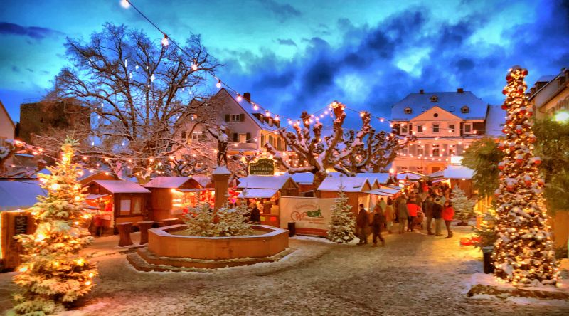 VOYAGE D'1 JOUR - MARCHÉ DE NOËL DE RUDESHEIM - DÉP. RÉGION LUX